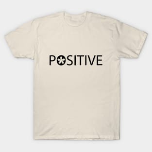 Positive being positive topography design T-Shirt